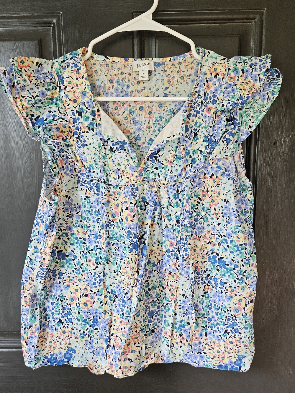 J. Crew Floral Top